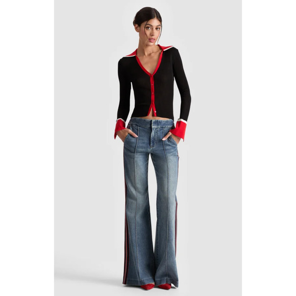 Alice + Olivia NEALIE CARDIGAN S - Picture 6 of 6